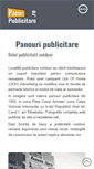 Mobile Screenshot of panouri-publicitare.ro
